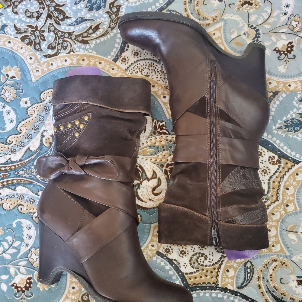 Leather Boots